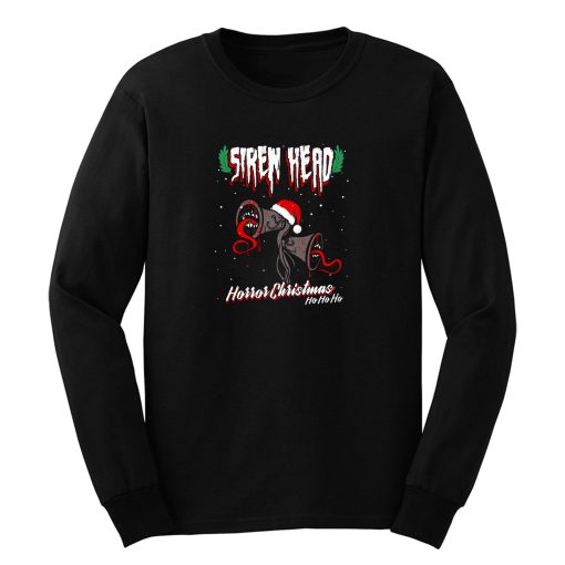 Siren Head Horror Christmas Long Sleeve