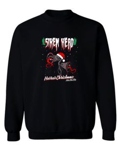 Siren Head Horror Christmas Sweatshirt