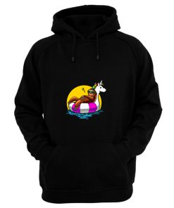 Sloth Riding Unicorn Hoodie