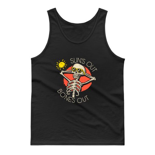 Suns Out Bones Out Tank Top