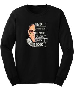 Supreme Court Justice Ruth Bader Ginsburg Long Sleeve