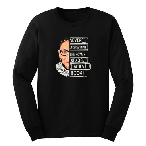 Supreme Court Justice Ruth Bader Ginsburg Long Sleeve