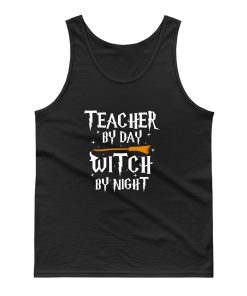 Teacher By Day Witch By Night Tank Top