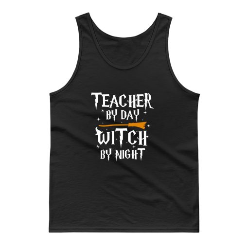 Teacher By Day Witch By Night Tank Top