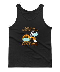 This Is My Quarantine O Ween Costume Snoopy Tank Top