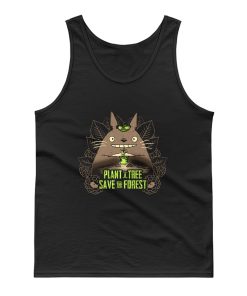 Totoro Plant A Tree Save The Forest Tank Top