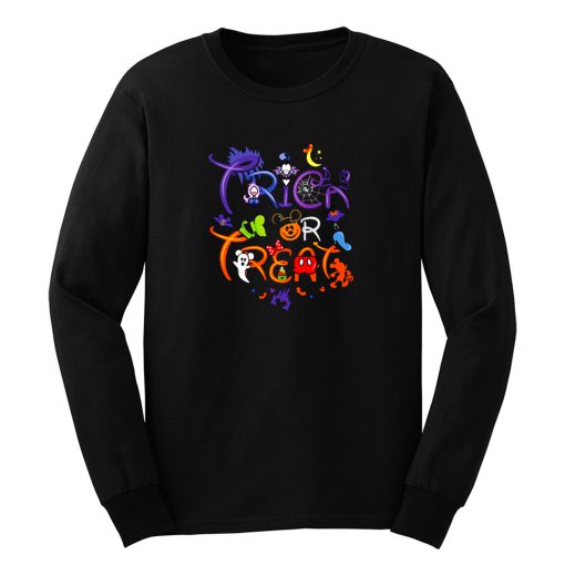 Trick Or Treat Down Main Street Long Sleeve