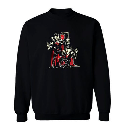 Vampire Blood Bong Sweatshirt