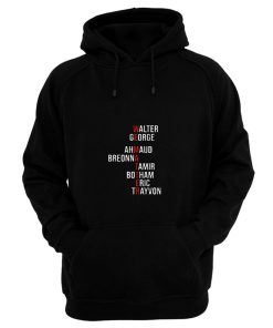 We Matter Black Lives Matter Blm Their Names George Floyd Trayvon Martin Ahmaud Arbery Breonna Hoodie