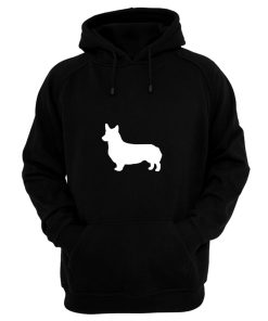 Welsh Corgi Silhouette Hoodie