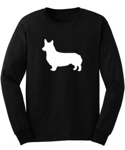 Welsh Corgi Silhouette Long Sleeve