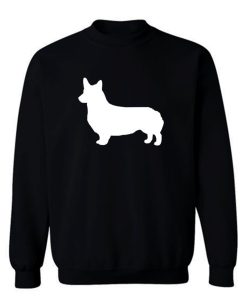 Welsh Corgi Silhouette Sweatshirt