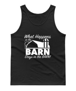 What Happens In Barn Tank Top