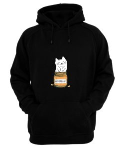 White Cat Fur Antidepressant Hoodie