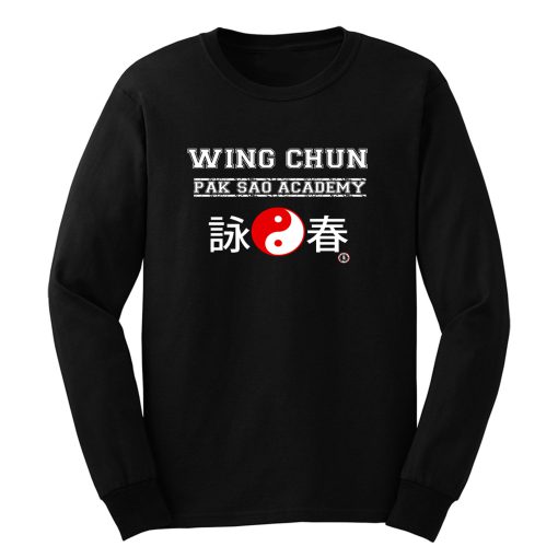 Wing Chun Pak Sao Academy Long Sleeve