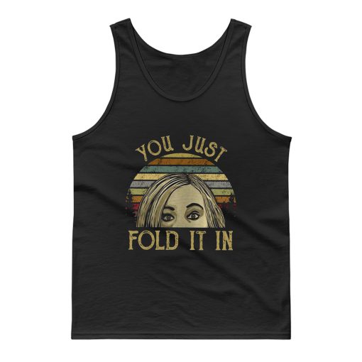 You Just Fold It In Halloween Tank Top