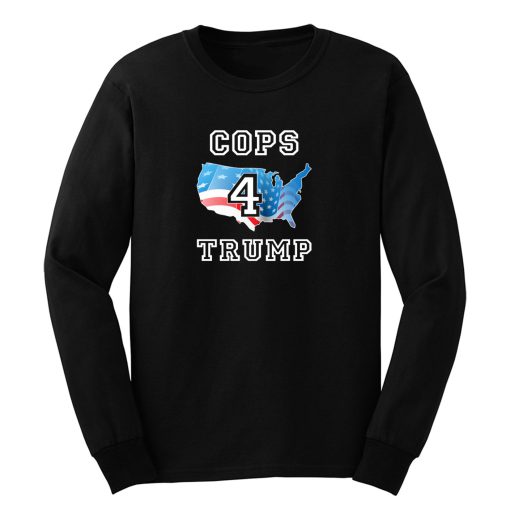 copsfortrump Officers Minneapolis Police Cops For Trump Long Sleeve