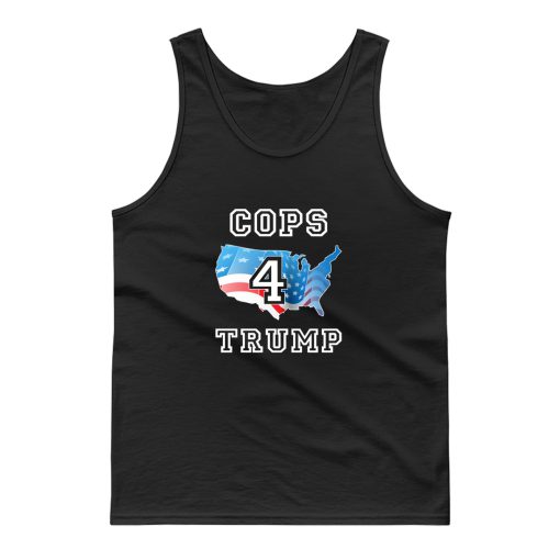 copsfortrump Officers Minneapolis Police Cops For Trump Tank Top