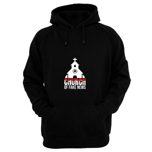 trumpvideo Trumpsman Church Of Fake News Trump Video Hoodie