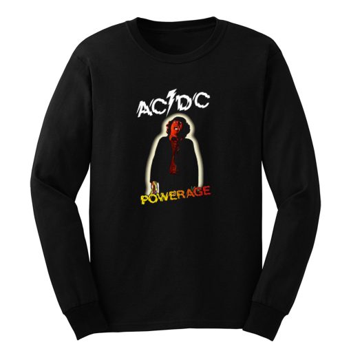 Acdc Ac Dc Powerage Rock Band Long Sleeve