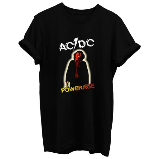 Acdc Ac Dc Powerage Rock Band T Shirt