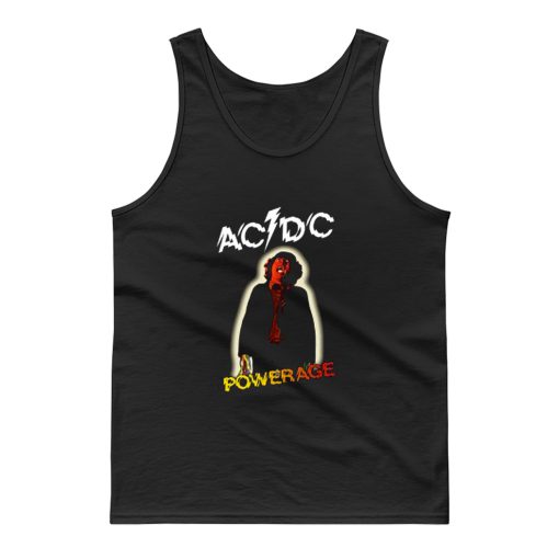 Acdc Ac Dc Powerage Rock Band Tank Top