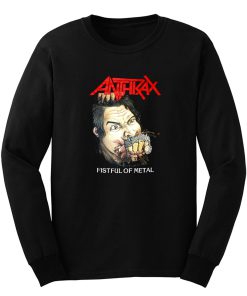 Anthrax Fistful Of Metal Long Sleeve