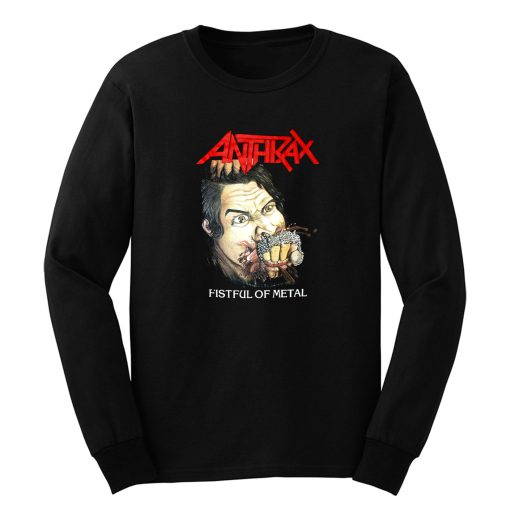 Anthrax Fistful Of Metal Long Sleeve