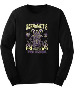 Baphomet Hellfire Tiki Lounge Long Sleeve