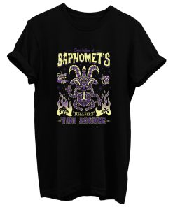 Baphomet Hellfire Tiki Lounge T Shirt