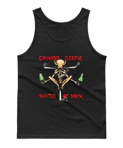 Cannabis Corpse Blunted At Birth Metal Tank Top