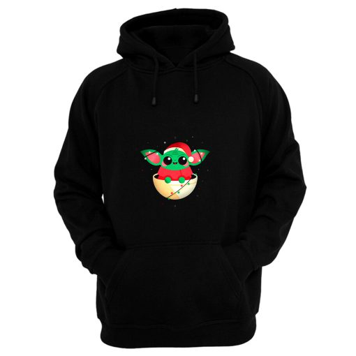 Christmas Cute Baby Yoda Hoodie