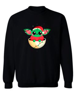 Christmas Cute Baby Yoda Sweatshirt