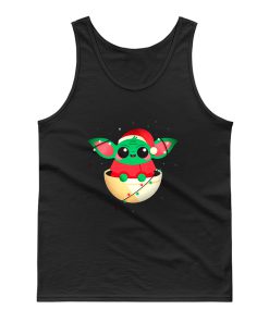 Christmas Cute Baby Yoda Tank Top