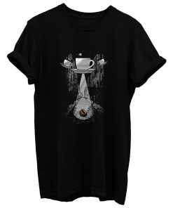 Coffee Ufo Alien Robusta Arabica Barista Nasa Moon Mars T Shirt