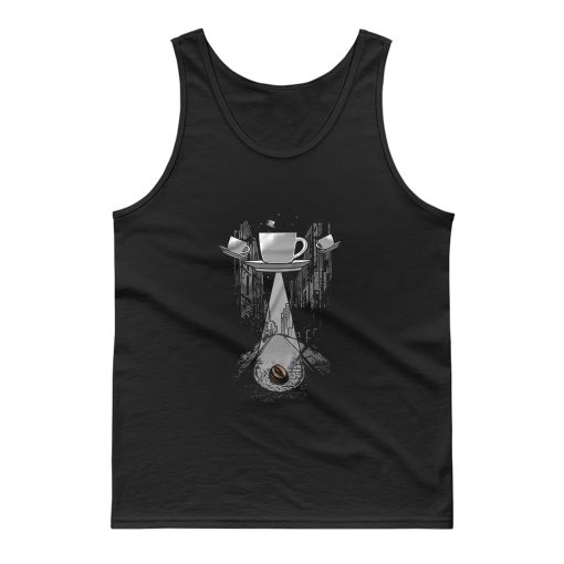 Coffee Ufo Alien Robusta Arabica Barista Nasa Moon Mars Tank Top