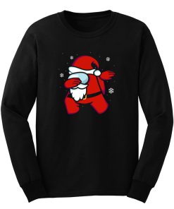 Dabbing Santa Claus Impostor Long Sleeve