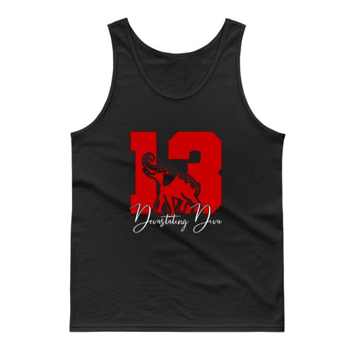 Devastating Diva Fitted Tank Top