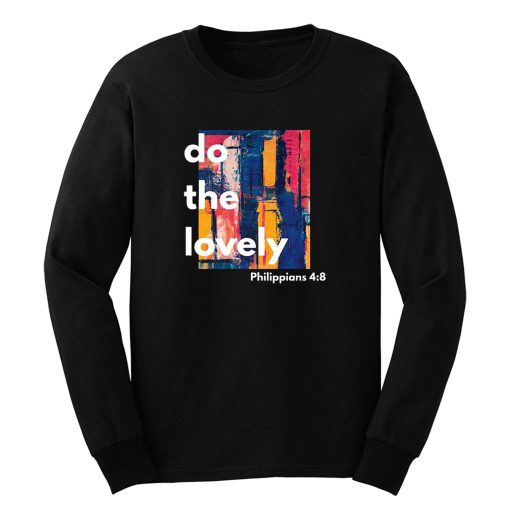 Do The Lovely Painting Background Long Sleeve