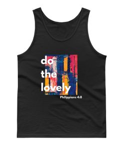 Do The Lovely Painting Background Tank Top