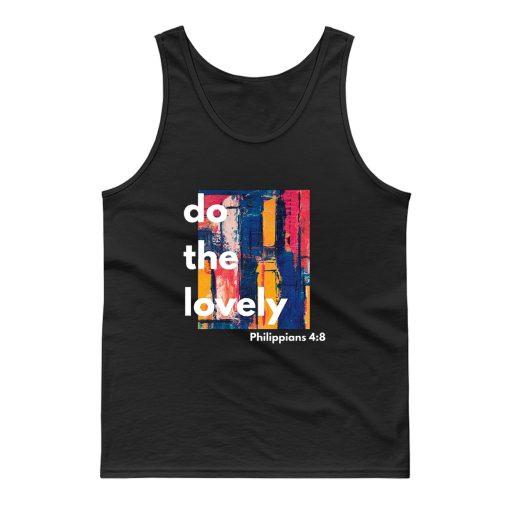 Do The Lovely Painting Background Tank Top