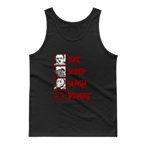 Eat Sleep Slash Repeat Tank Top