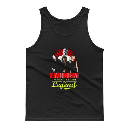 Eminem Slim Shady The Man The Myth The Legend Tank Top