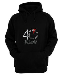 Foreigner 40th Anniversary Tour Hoodie