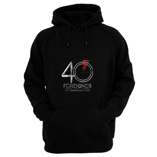 Foreigner 40th Anniversary Tour Hoodie