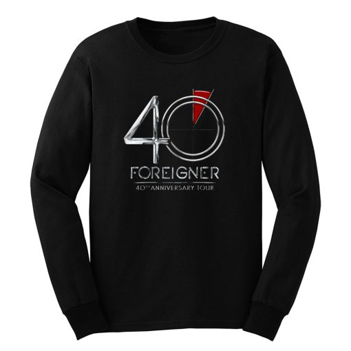 Foreigner 40th Anniversary Tour Long Sleeve