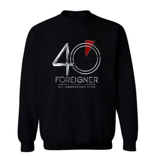Foreigner 40th Anniversary Tour Sweatshirt