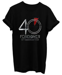 Foreigner 40th Anniversary Tour T Shirt