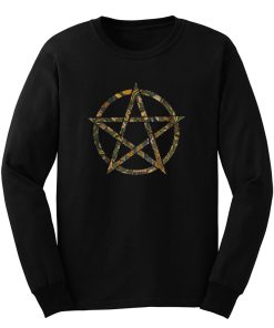 Garden Print Pentagram Long Sleeve