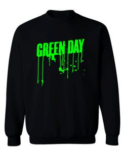 Green Day Green Drip Sweatshirt